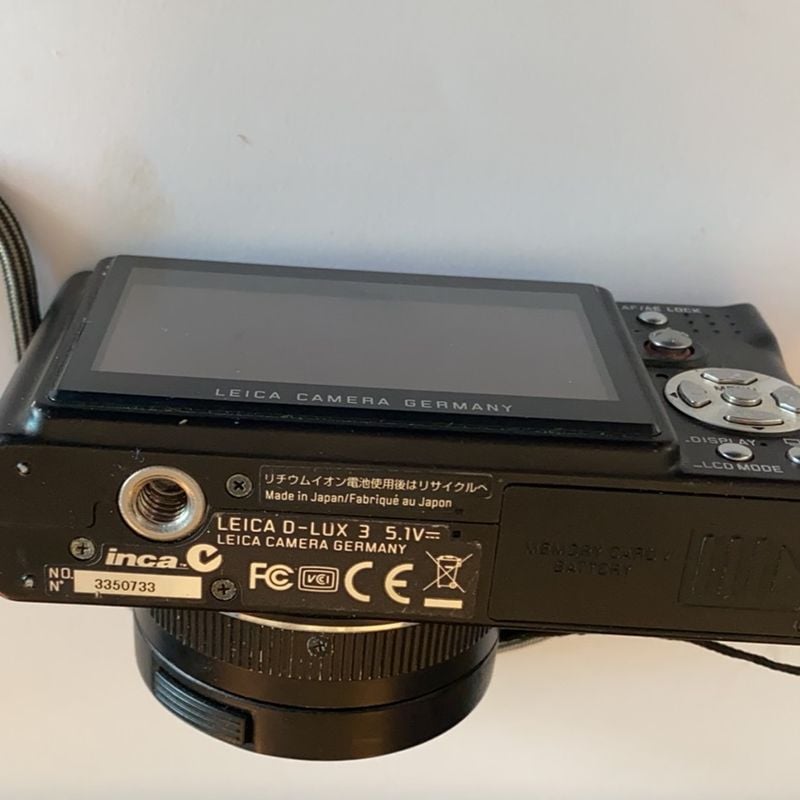 Camera Leica D-Lux 3 | Máquina Fotográfica Digital Leica Usado