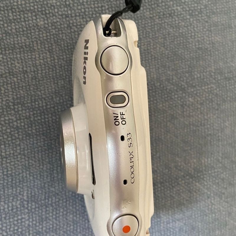 Camera Nikon À Prova D'Água Coolpix S33 Branca | Máquina