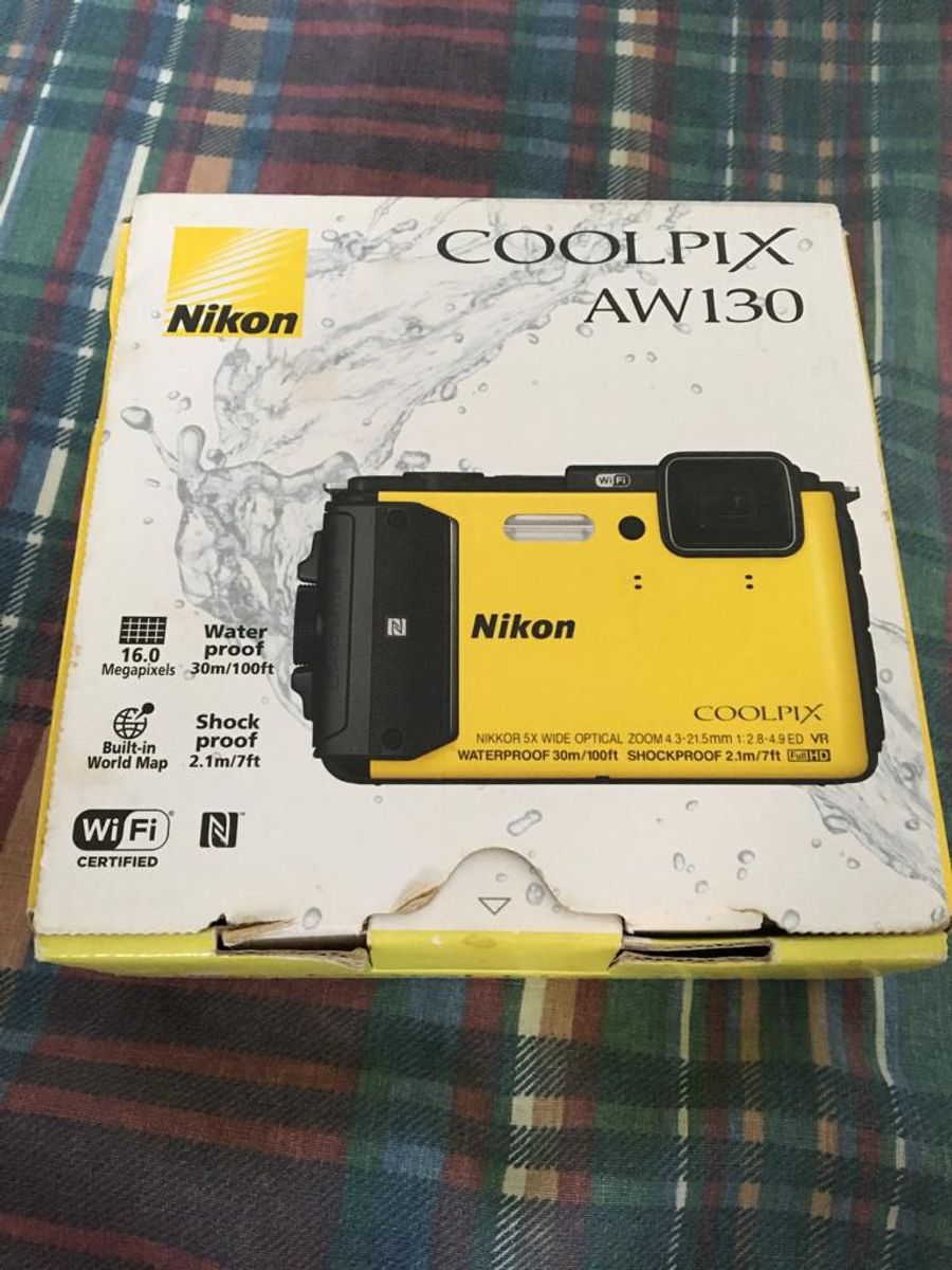 Câmera Nikon Coolpix Aw 130 Wi-Fi | Nikon Usado 103724363 | enjoei