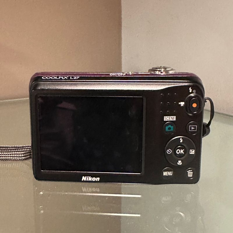 Câmera Nikon Coolpix L27 | Máquina Fotográfica Digital Nikon Usado