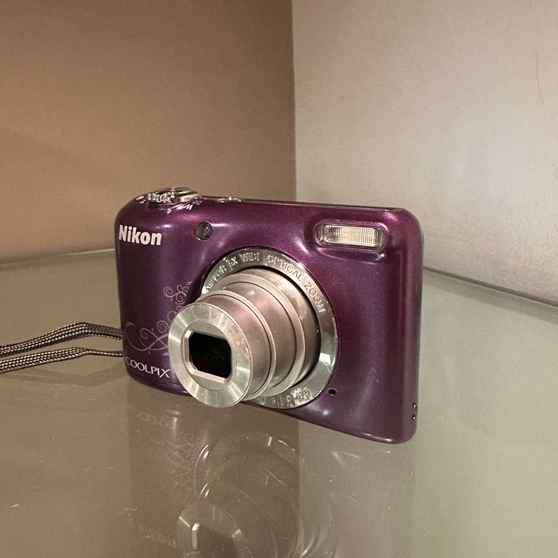 Câmera Nikon Coolpix L27 | Máquina Fotográfica Digital Nikon Usado