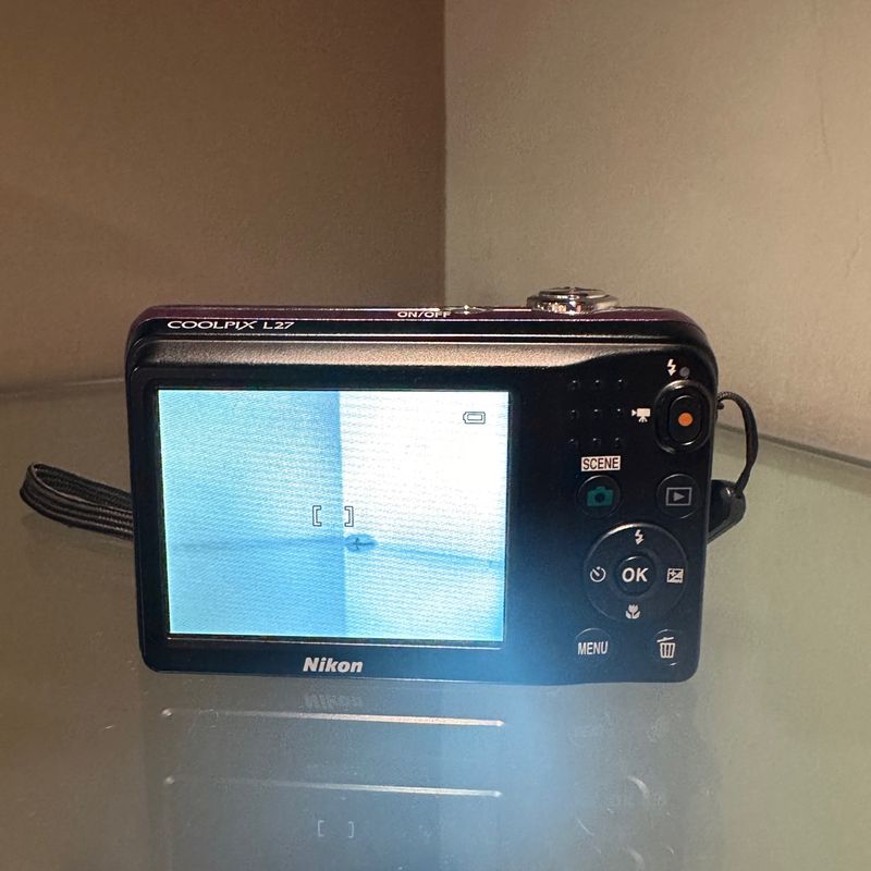 Câmera Nikon Coolpix L27 | Máquina Fotográfica Digital Nikon Usado
