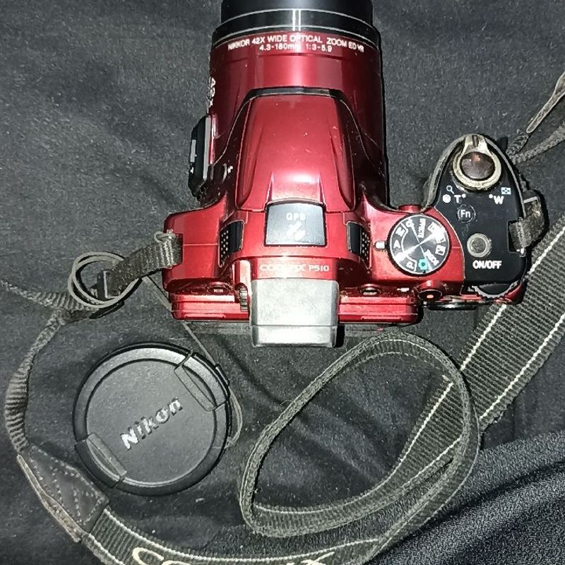 Camera Nikon Coolpix P510 - Vermelha | Máquina Fotográfica Digital