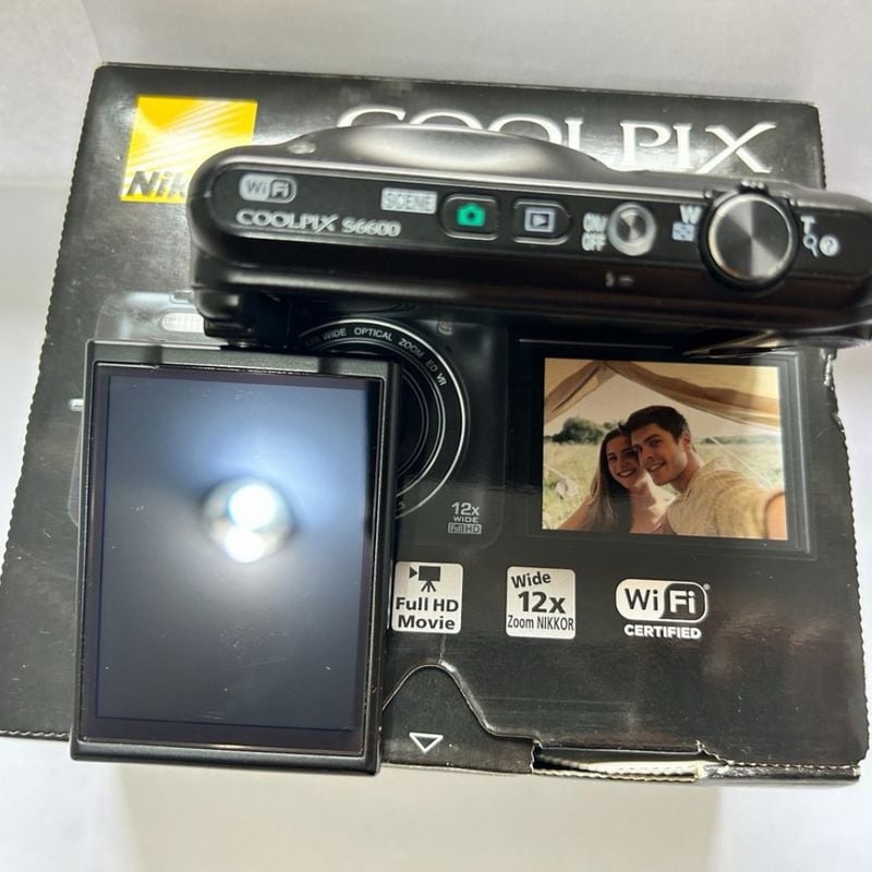 Câmera Nikon Coolpix S6600 | Máquina Fotográfica Digital Nikon