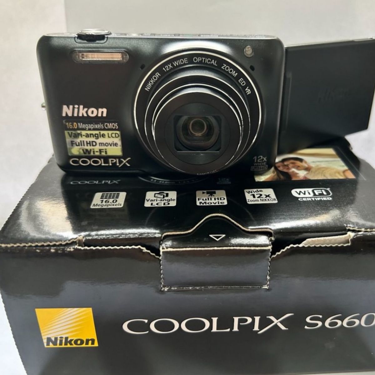 Câmera Nikon Coolpix S6600 | Máquina Fotográfica Digital Nikon