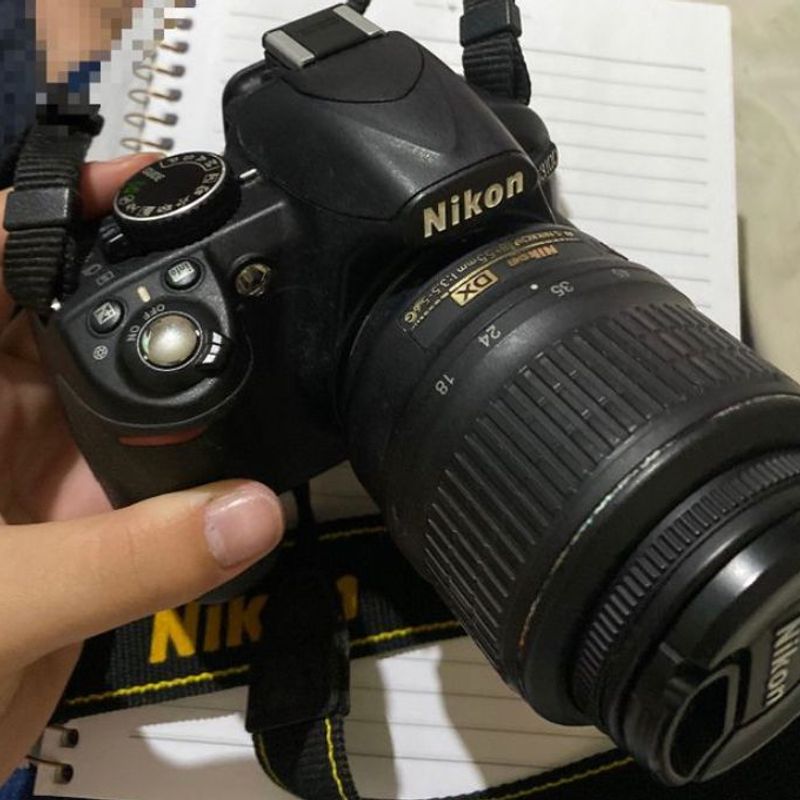 Nikon discount d3100 lente