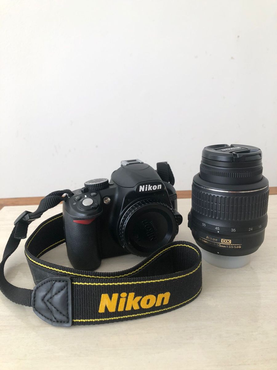 Câmera Nikon D3100 Máquina Fotográfica Digital Nikon Usado 70549753