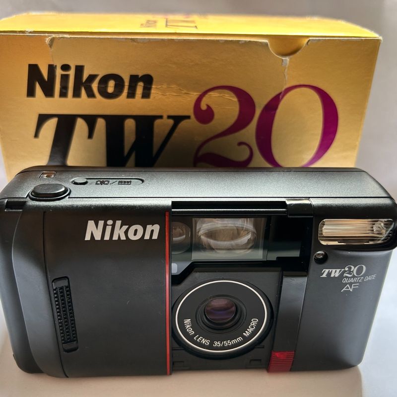 【完全動作品】Nikon　TW20 AF　フィルムカメラ Camera Nikon Tw20 Af Filme Analogica P&Amp;S | Nikon Usado