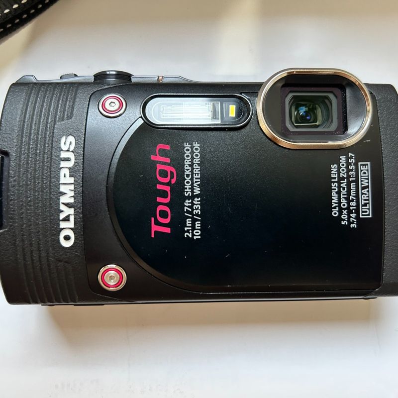 Camera Olympus Stylus Tough Tg-850 Prova Dágua | Máquina
