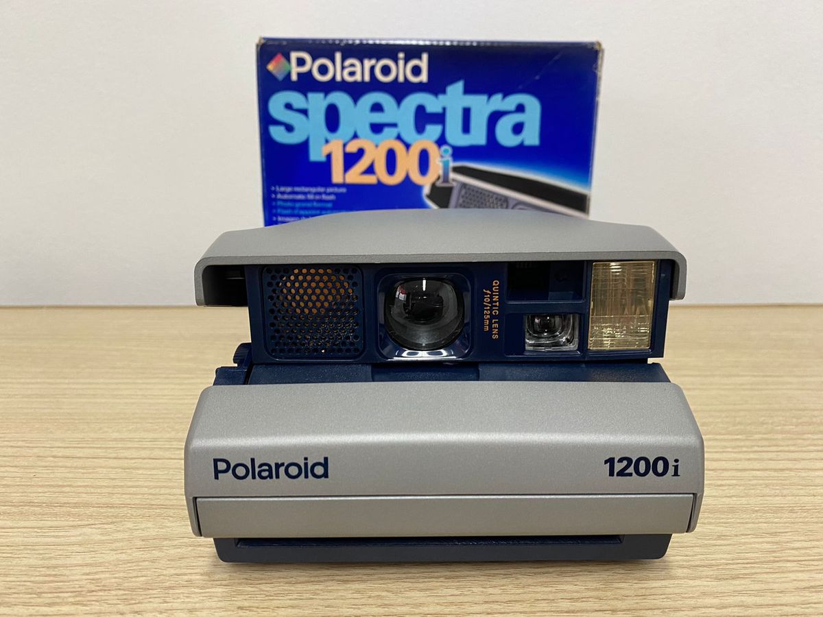 Câmera Polaroid 1200i Spectra para Coleção Polaroid Polaroid Usado