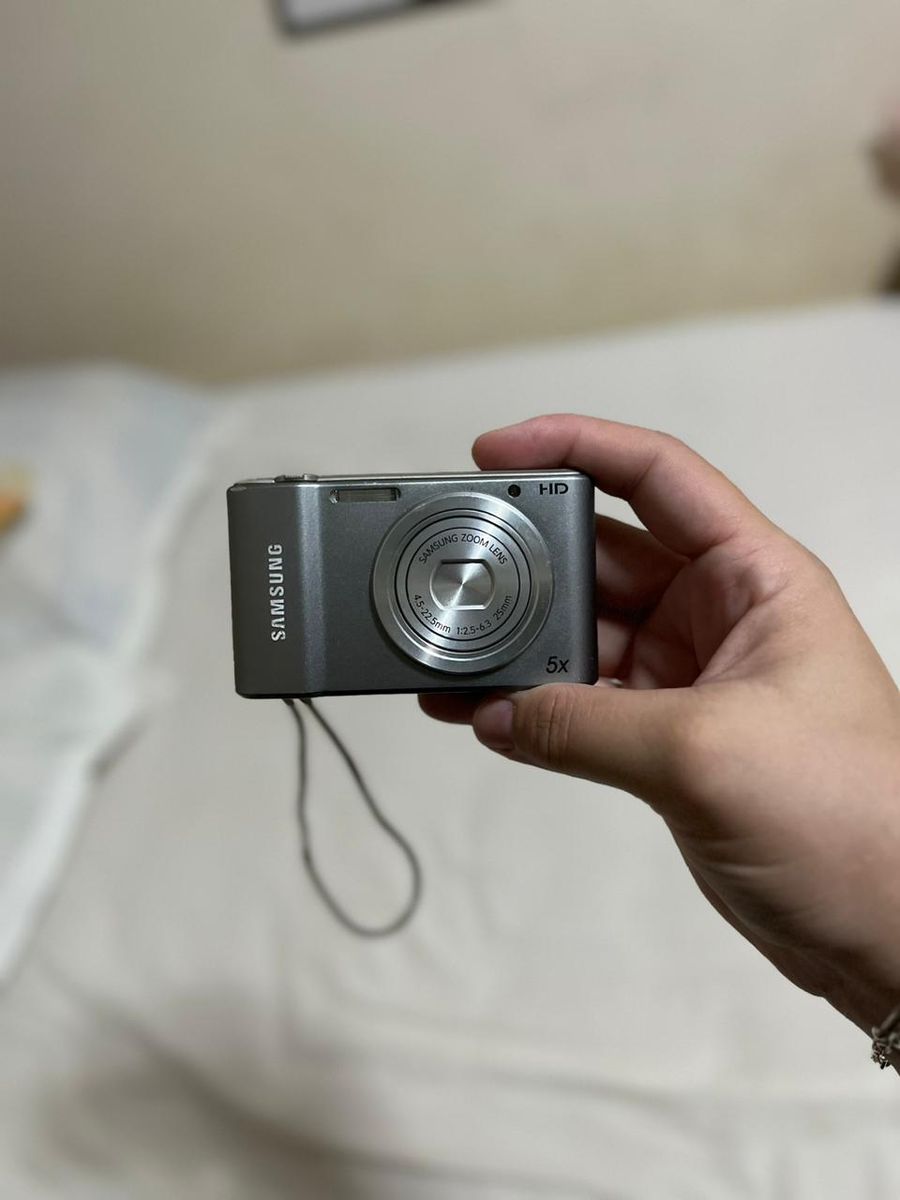 Câmera Samsung Zoom Lens Máquina Fotográfica Digital Samsung Usado