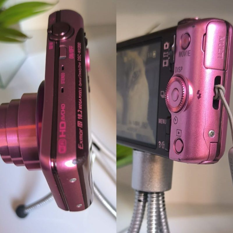 Câmera Sony Cyber-Shot Dsc Wx200 Rosa | Sony Usado 105478872 | enjoei