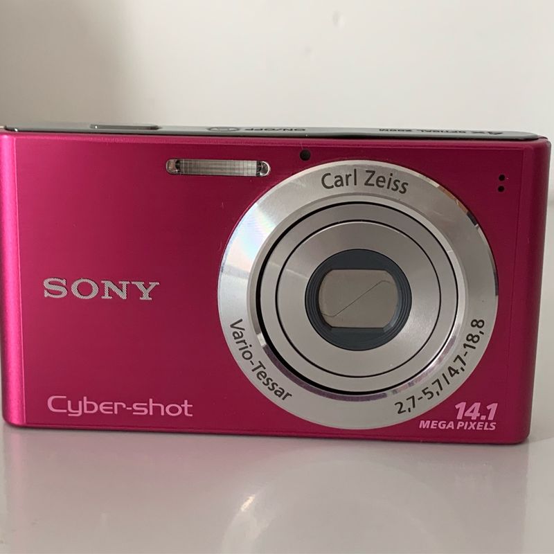 Camera Sony Cybershot W320 Rosa 14mpx (Raridade) | Máquina