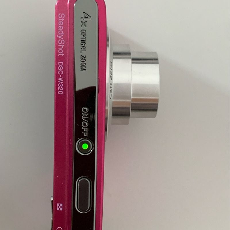 Camera Sony Cybershot W320 Rosa 14mpx (Raridade) | Máquina