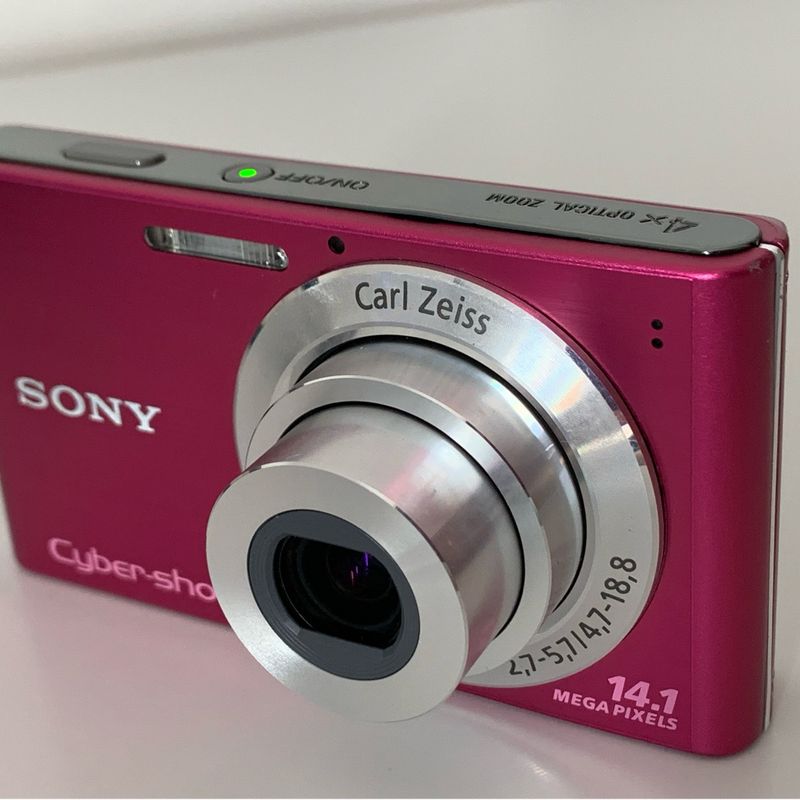 Camera Sony Cybershot W320 Rosa 14mpx (Raridade) | Máquina