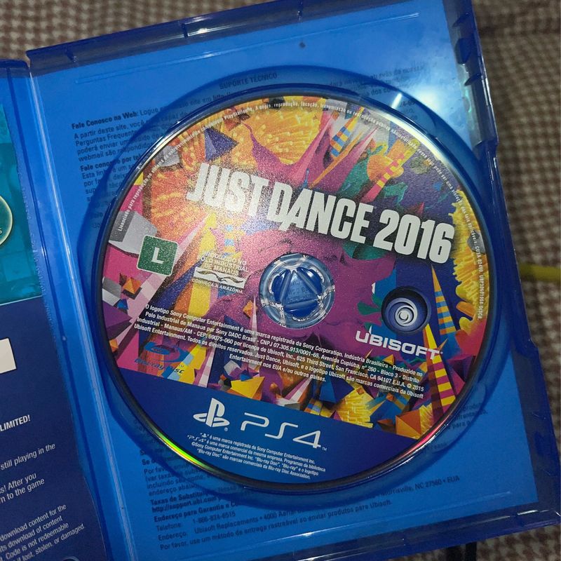 Câmera + Suporte Sony Movimento Ps4 + Just Dance 2016 | Sony Usado 