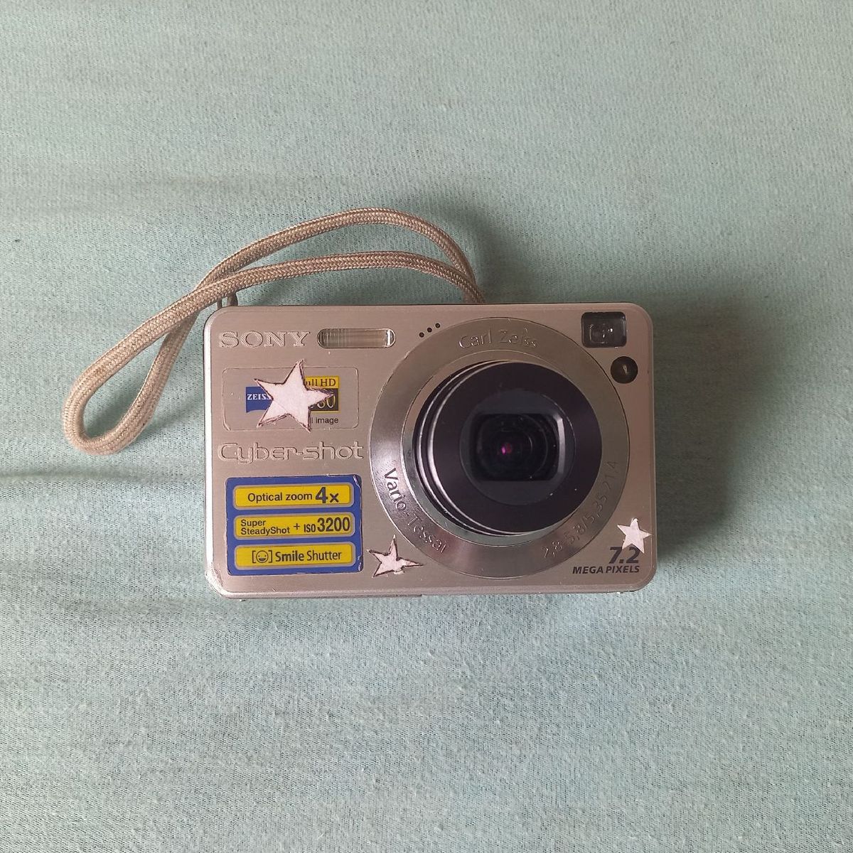 Camera Vintage Sony Cybershot, Completa Máquina Fotográfica Digital