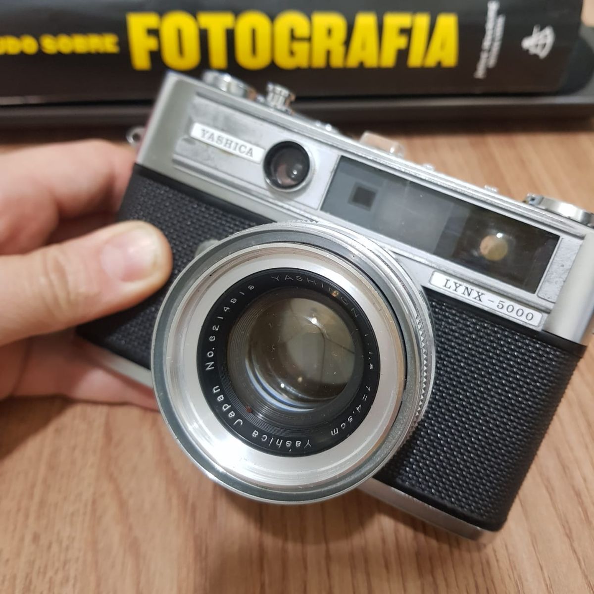 A++ VINTAGE YASHICA LYNX 5000 CAMERA + YASHINON 1:1.8 f=4.5cm LENS JAPANESE RF | #441363379