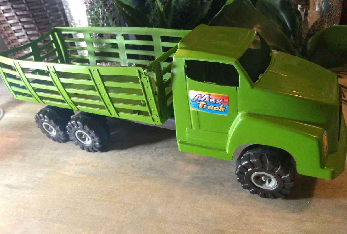 Caminhão Max Truck Gigante Verde 45cm | Brinquedo para Bebês Usado 47091256  | enjoei