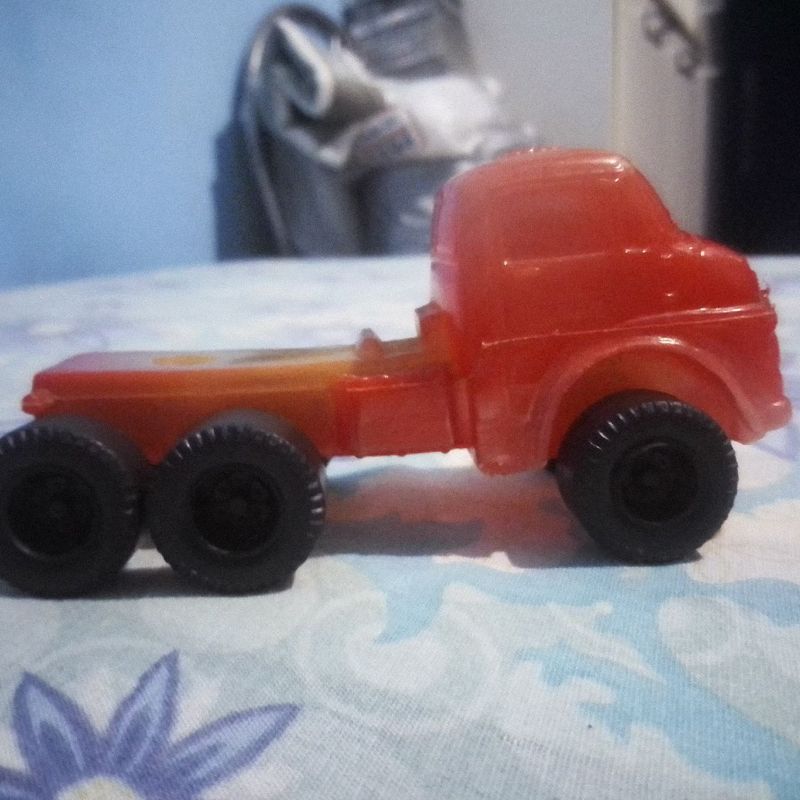 Brinquedo Caminhão Carreta Ifa Plástico Bolha Mercedes 171
