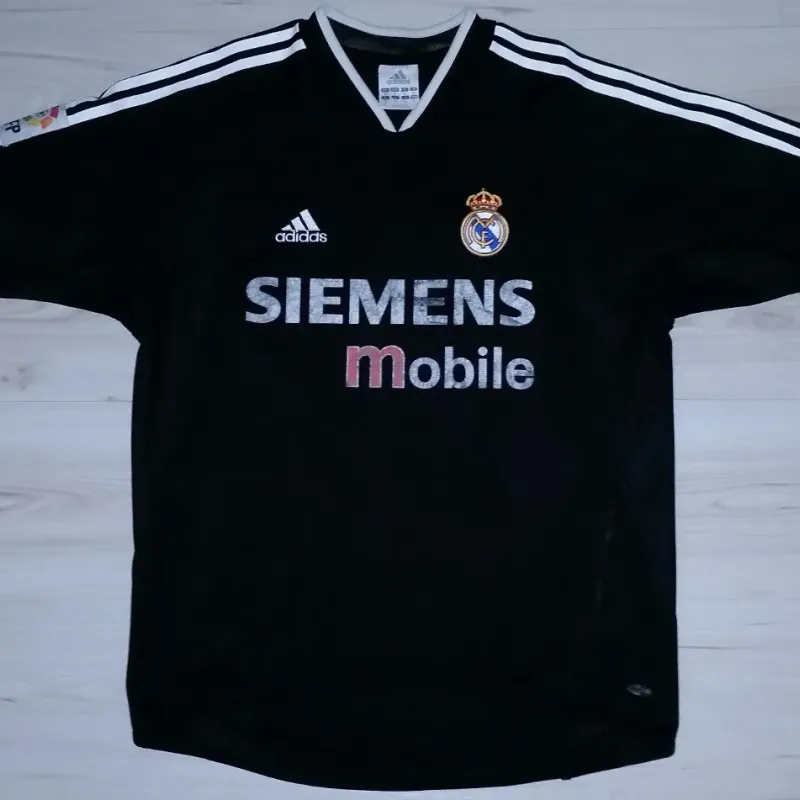 Camisa 2 Real Madrid 2005 Adidas Siemens Mobile Real Madri Futebol