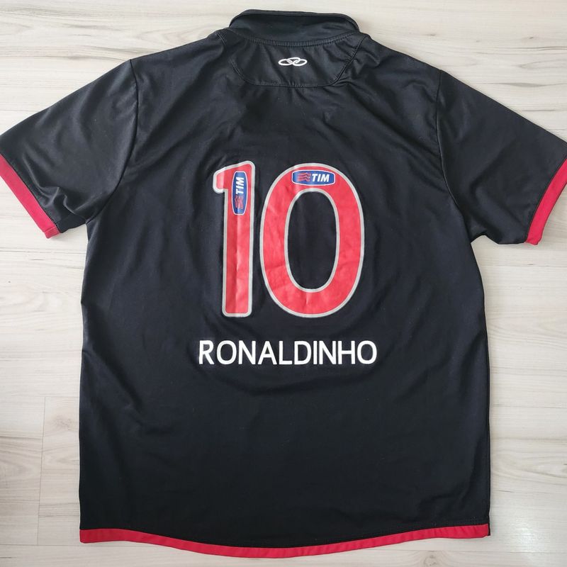 Camisa 3 do Flamengo 2011 Olympikus #10 Ronaldinho Gaúcho