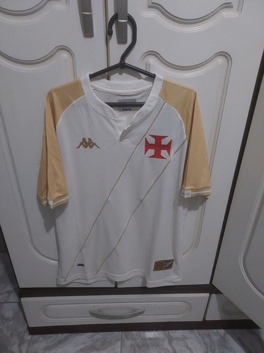 Camisa 3 Uniforme Vasco da Gama Futebol 2024/2025 Comemorativa 100 Anos