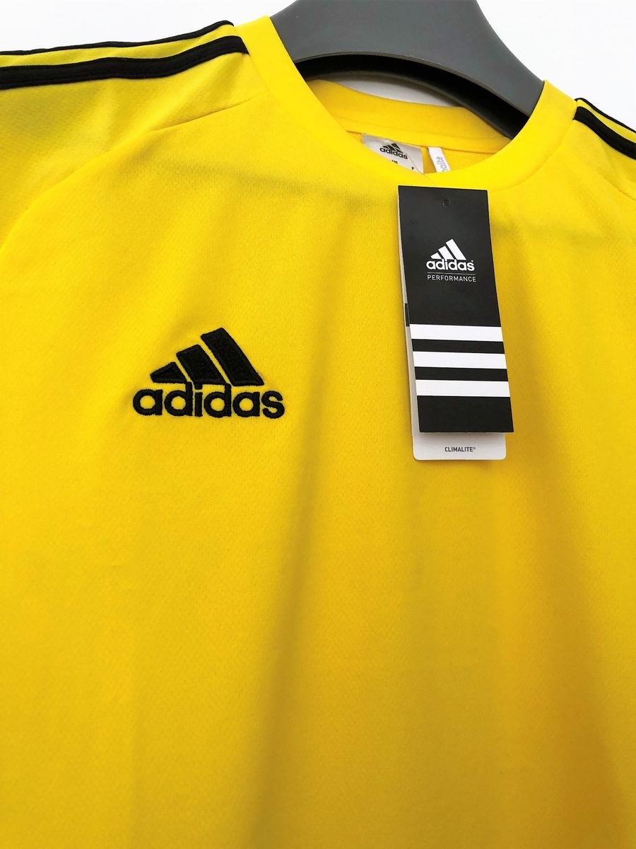 camiseta adidas originals amarela