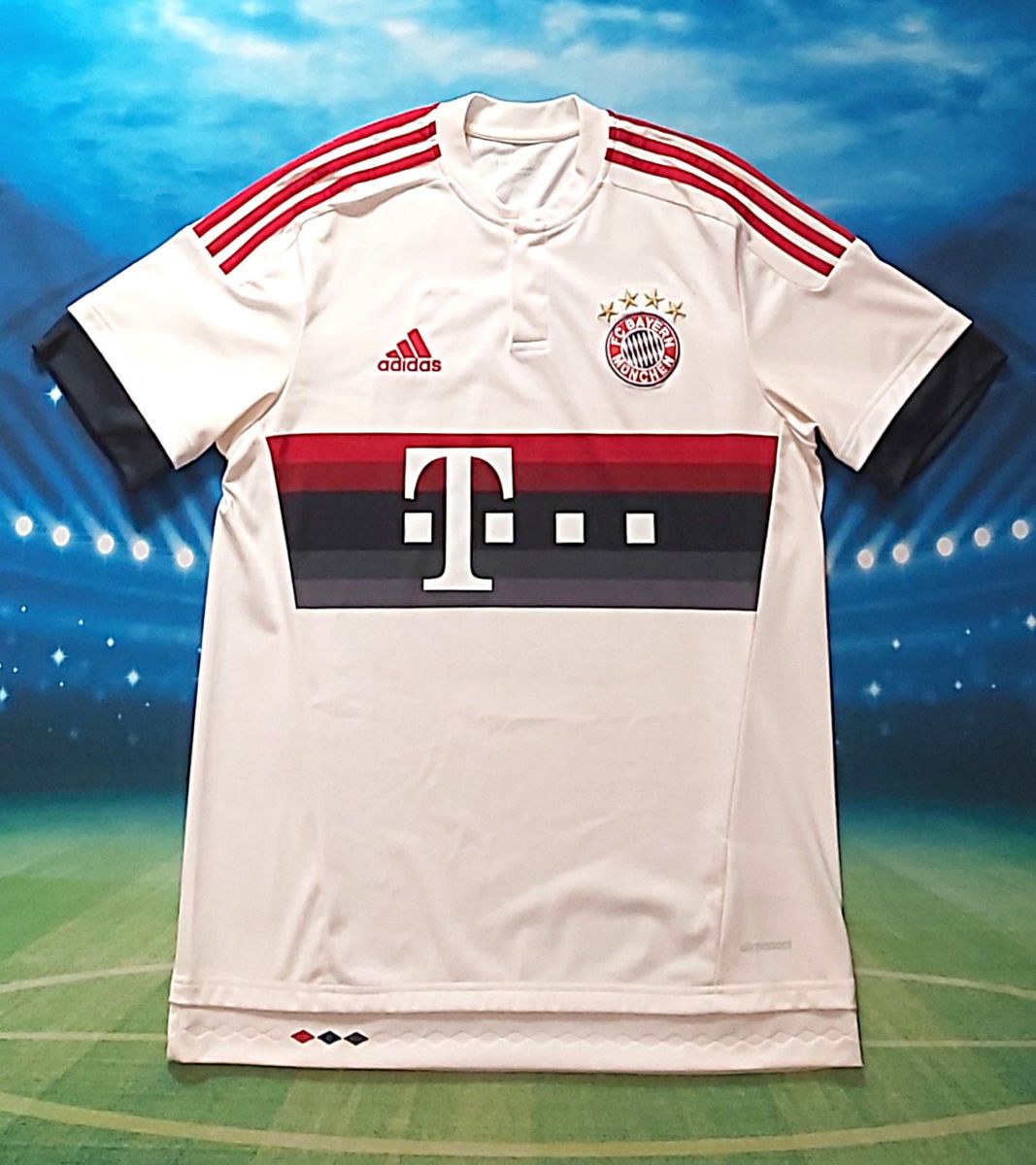 Camisa Adidas Bayern Munique 2015 Modelo Reserva Camisa