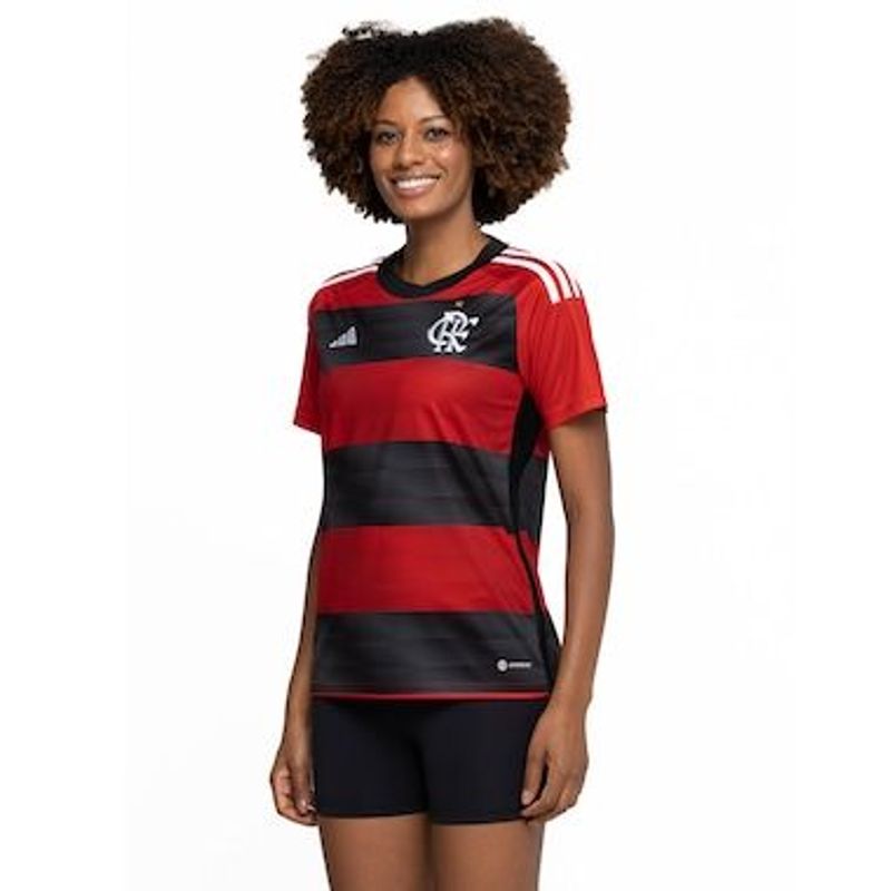 Camisa Adidas Flamengo I 2023 Feminina Camisa Feminina Adidas - Main Image