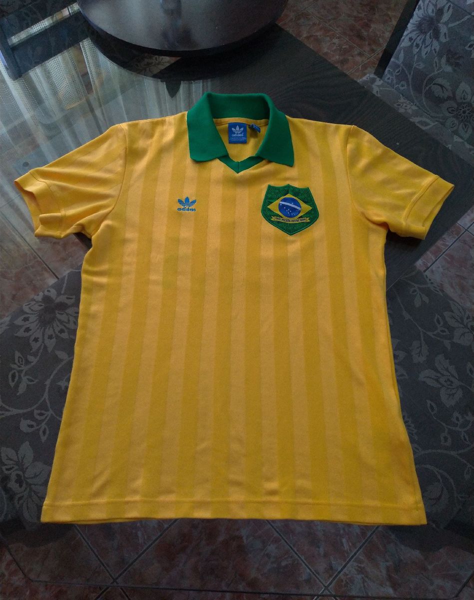 Camisa seleção best sale brasileira adidas retro