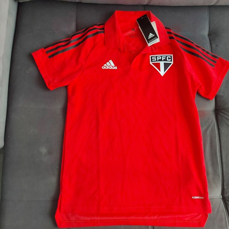 Polo viagem spfc sales adidas