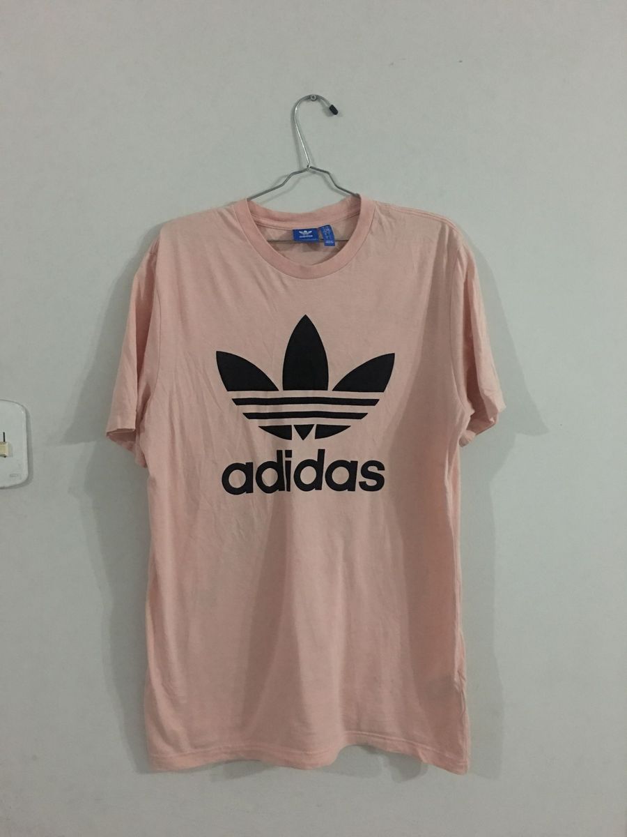 camiseta adidas salmon