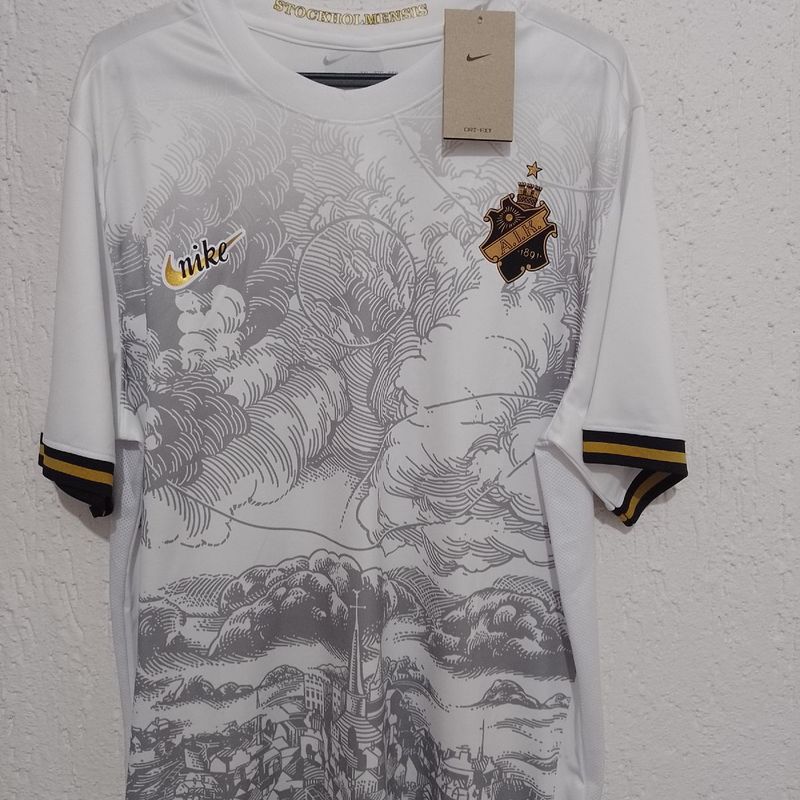 Camisa Aik Suécia | Camisa Masculina Nike Nunca Usado 94015647