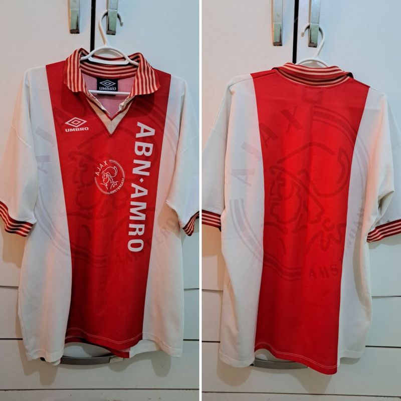 Camisa Ajax Umbro Home Anos 90 | Umbro Usado 106338620 | enjoei