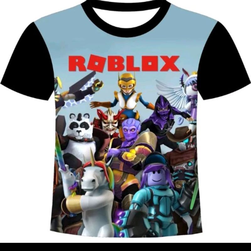 Camiseta Raglan Feminina Juvenil/Infantil Roblox Pronta Entrega