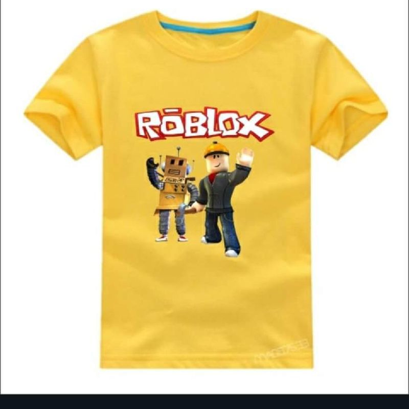 Camisa Temática Infantil Masculino Amarelo Roblox - Compra Online