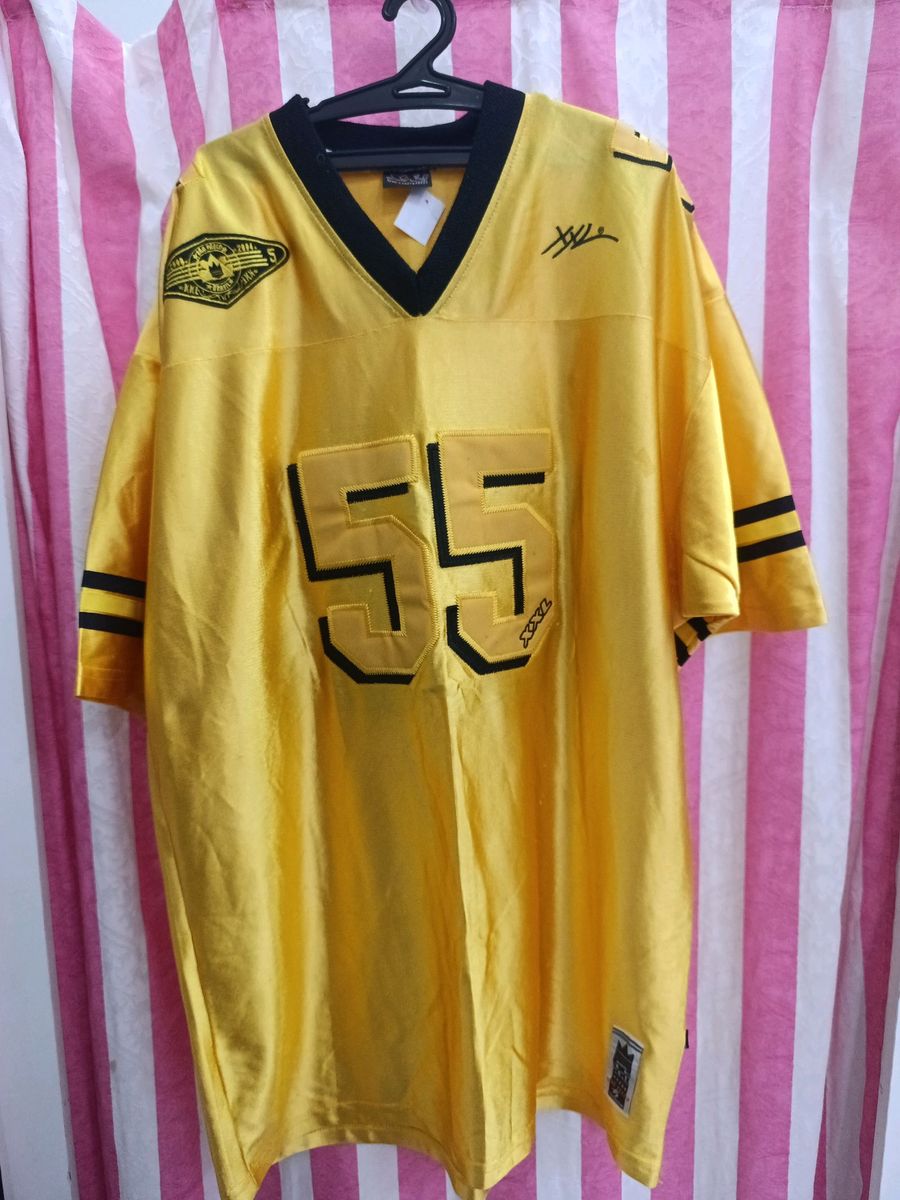 Camisa Anos 2000 Oversize Amarela | Camiseta Masculina Xxl Usado ...