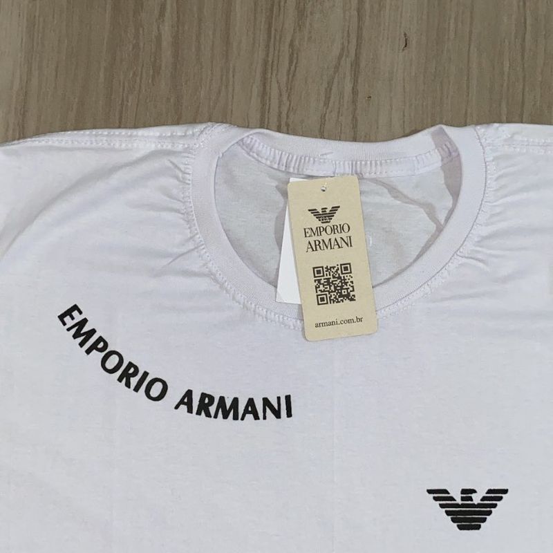 Camisa Armani Tamanho M Camisa Masculina Armani Usado 86164583