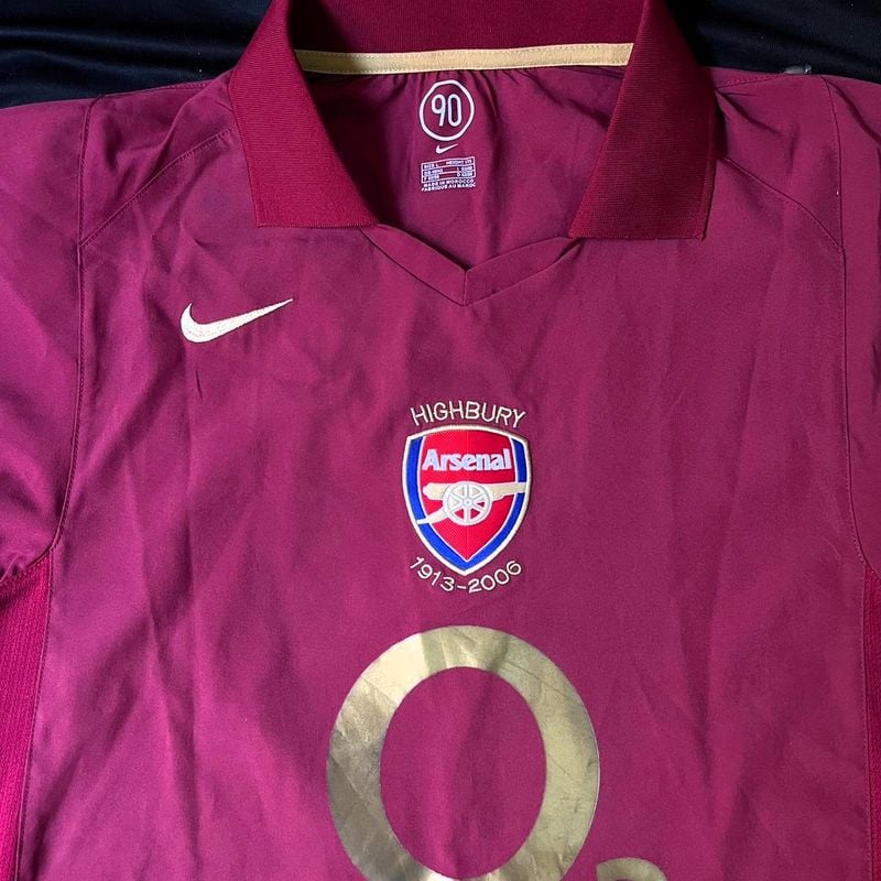 Camisa Arsenal 05/06 Henry #14 Nike Tam G | Nike Sportswear Usado