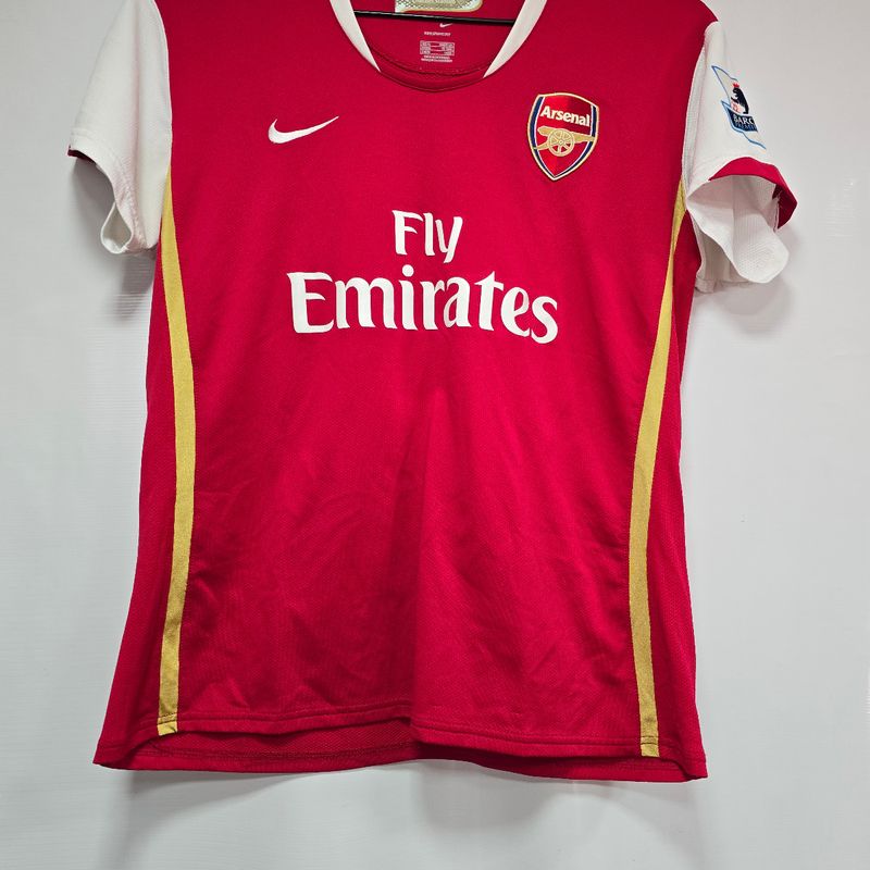 Camisa Arsenal Home 07-08 Henry 14 Feminina Premier League