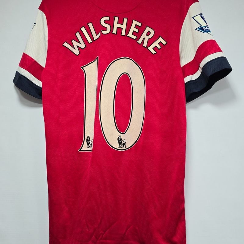 Camisa Arsenal Home 13-14 Wilshere 10 Premier League Importada