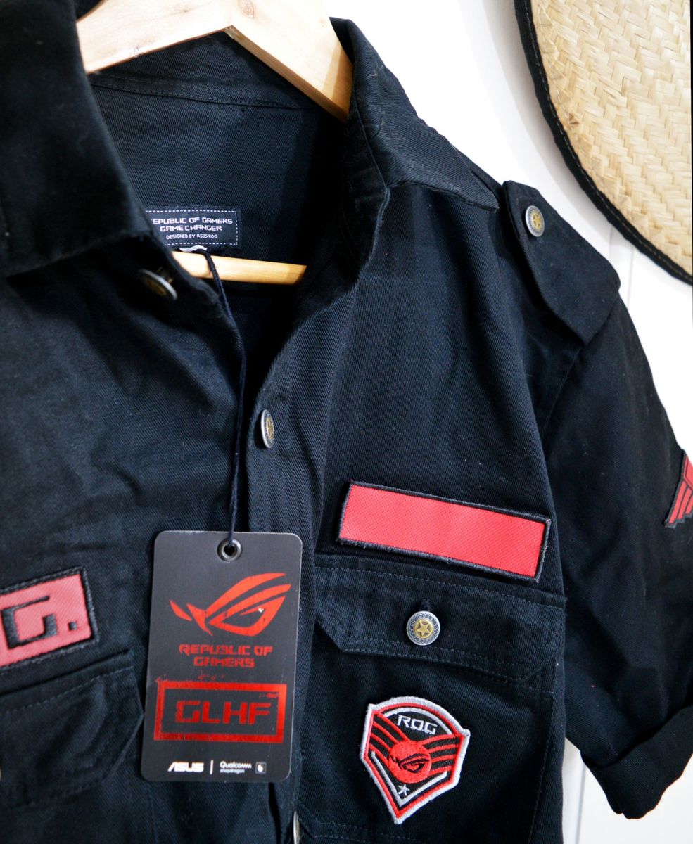 Camisa Asus Rog - Republic Of Gamers | Camiseta Masculina Asus Nunca ...
