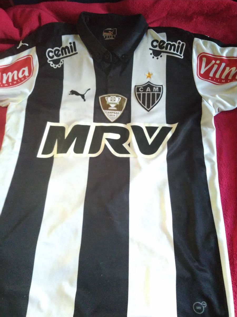Barry clergyman Marine Camisa Atlético Mineiro | Camiseta Masculina Puma Usado 36567555 | enjoei