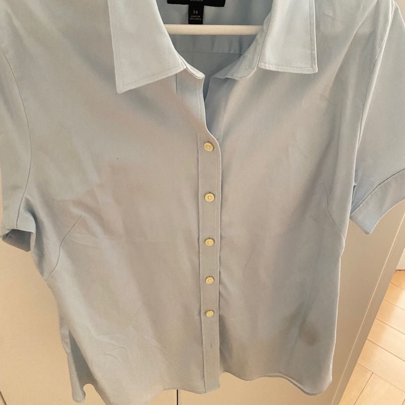 Camisa feminina best sale banana republic