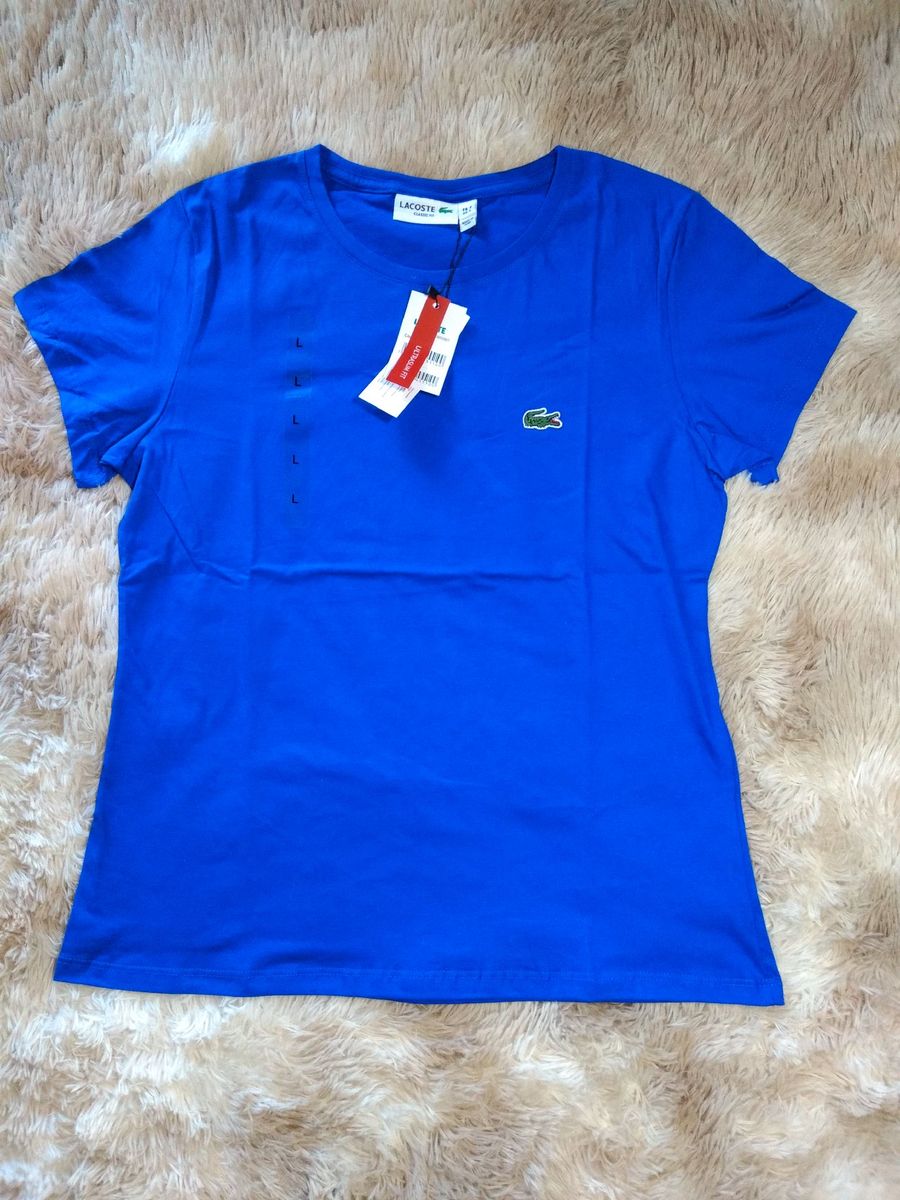 camisa feminina da lacoste