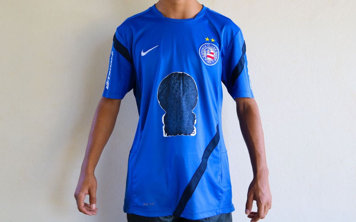 gesto oscuro escritorio Camisa Bahia Treino 2012. | Camiseta Masculina Nike Usado 35919007 | enjoei