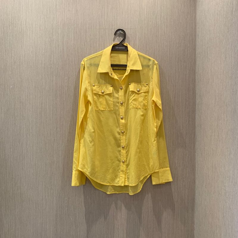 Camisa Balmain Camisa Feminina Balmain Usado 86472732 enjoei