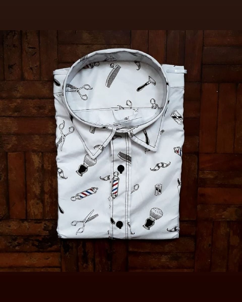 camisa social barbeiro