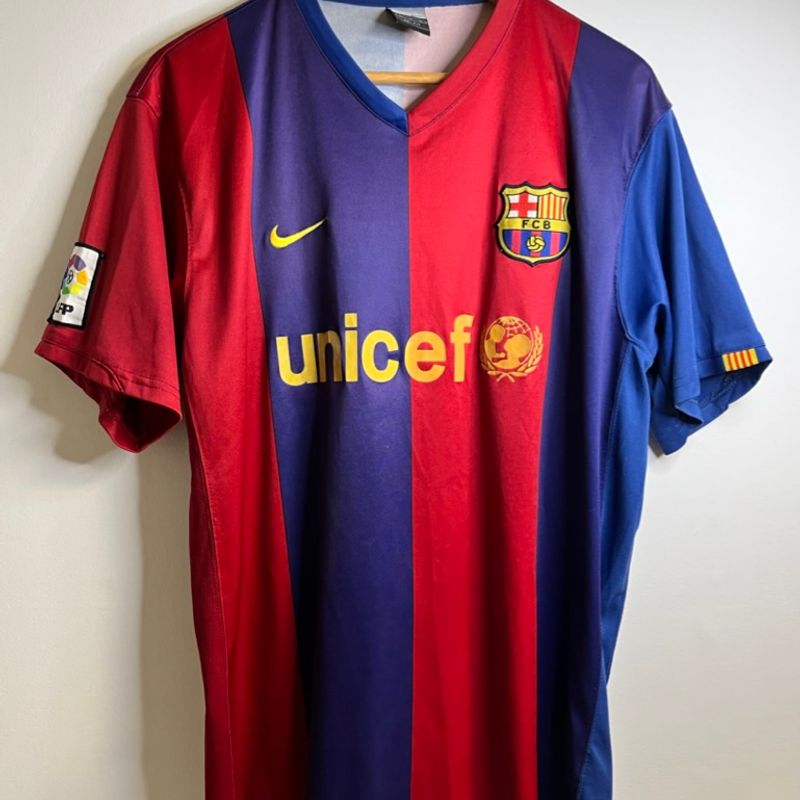 FC Barcelona Nike Messi 19 シャツ Lionel Leo Messi #19 Nike Barcelona Soccer Jersey Men's Size